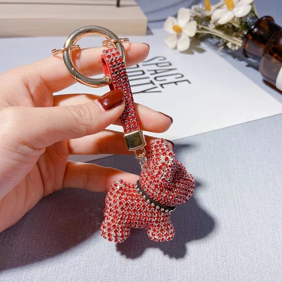 💗Luxury French bulldog Keychain 💗 - Picture 5 of 6